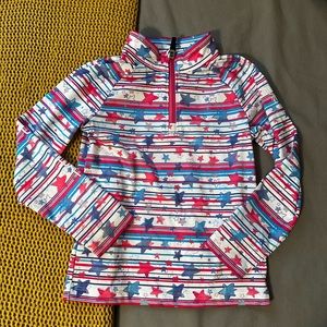 Spyder Base Half Zip thermal girls top baselayer